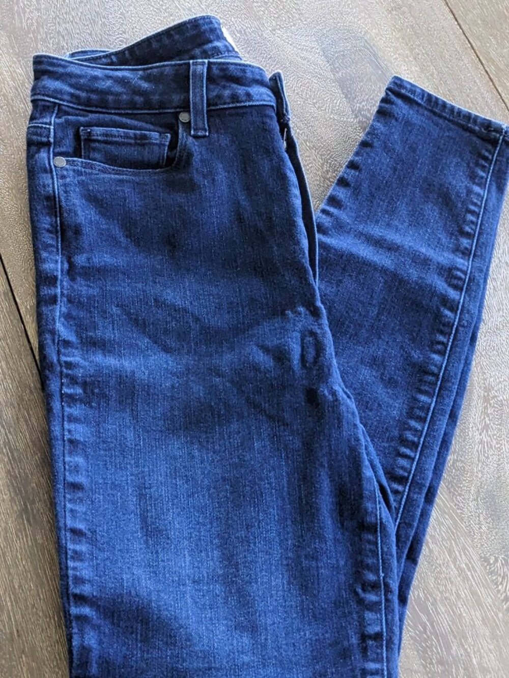 PAIGE, Margot Ultra Skinny, Dark Navy Wash, 5 Pocket, Luxury Blue Jeans, Size 29